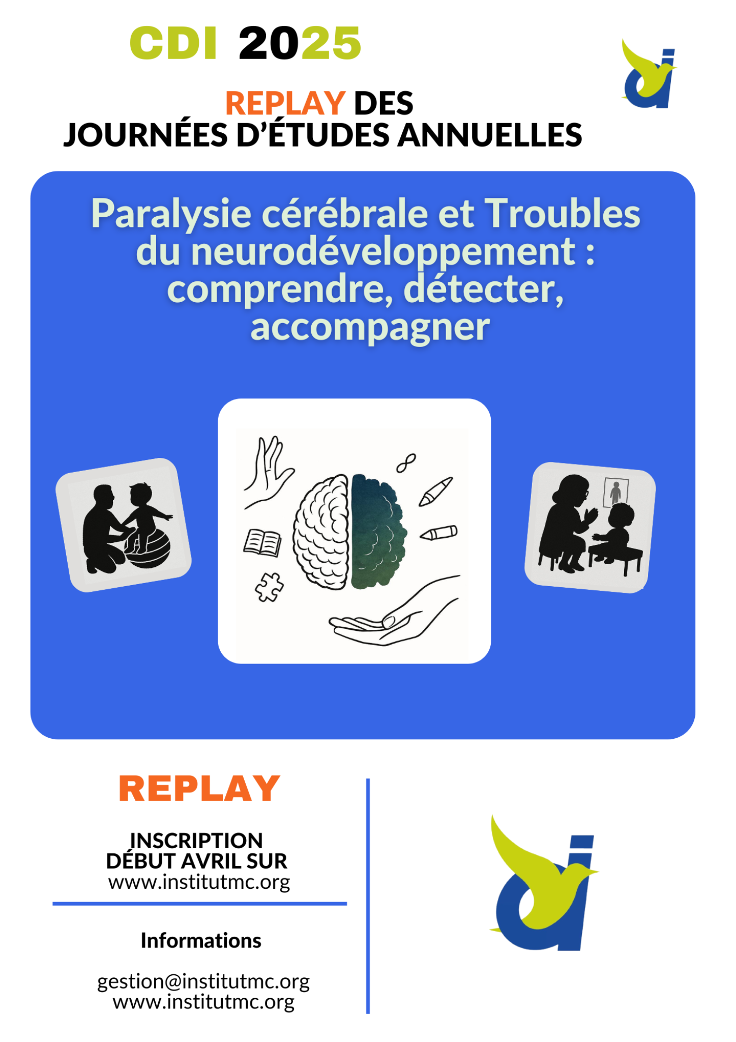 Le replay des journées d'études annuelles du CDI 2025