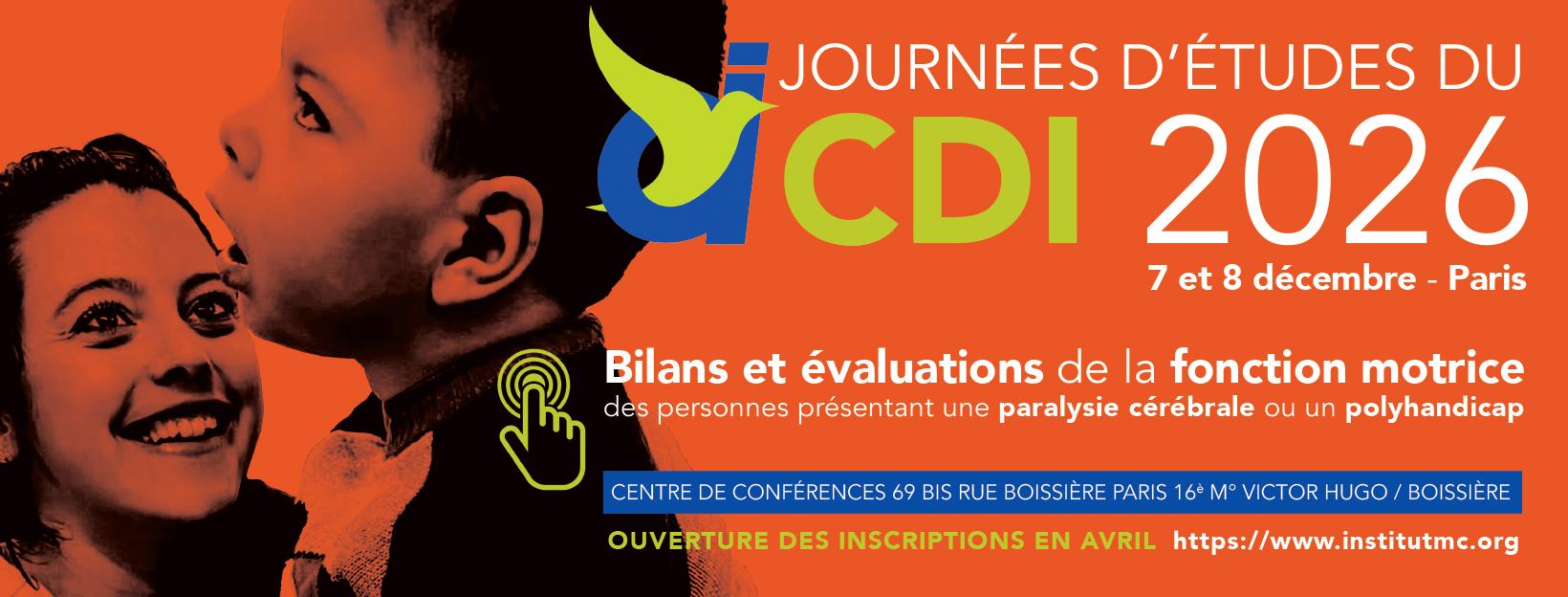 Les journées d'études annuelles du CDI 2026